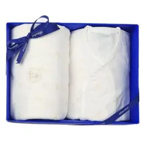 [갤러리아] (압소바출산,태교,아기세트)호싱배냇저고리+속싸개세트(A2C-10103SET)