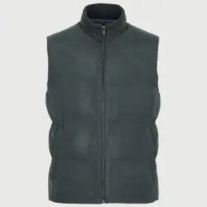 [대구백화점] [트레몰로]남성 니트에리 스웨이드 패딩조끼(QC3Z8311-B)