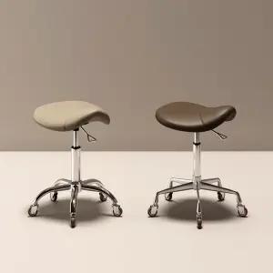 새들 보조의자 네일샵 스툴 체어 의자 안장 미용실 승마의자