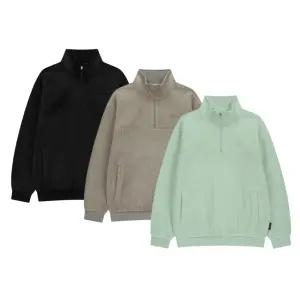 2025 FW 내셔널지오그래픽키즈 KIDS 코듀로이 반집업 맨투맨 (기모) K254USW030