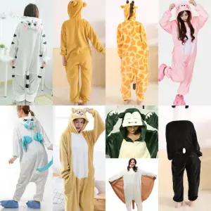 캐릭터 동물잠옷 수면잠옷 할로윈파티 파자마파티 학예회 체육대회 단체복 유니폼