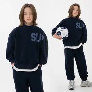 수퍼모크넥 오버 맨투맨[티셔츠TEJG548]