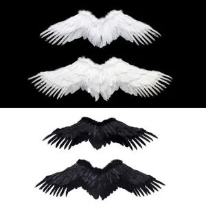 할로윈 천사 악마 날개 잭오랜턴 특수 분장 아이템 마니또 파티용품 펼친 소형 중형 대형