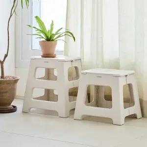 한샘 핸디 원터치 폴딩 스툴 (2종/택1) 사다리 발판 간이의자