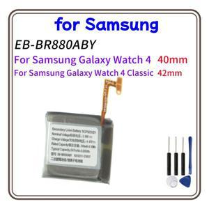 배터리 EB-BR880ABY 삼성 갤럭시 워치 4 40mm 워치 4 클래식 42mm SM-R860 SM-R880 R885 스마트 워치 배터