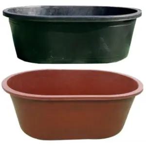 타원형 고무다라이 250리터 농사용 빨래 적색 배추절임통 소소통 김장통