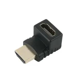 HDMI연장젠더 90도상향 꺾임변환 ㄱ자 케이블 꺽임