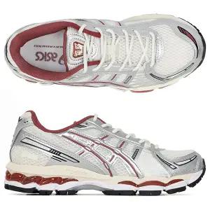 아식스 25FW 크림 퓨어실버 젤 카야노 12.1 스니커즈 1203A759 102