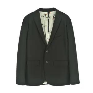 [레노마 옴므]레노마 면린넨 텍스처 투버튼 자켓 블랙 FMLPBJ56A