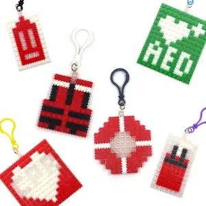 생존수영 끼움블럭 가방고리 만들기