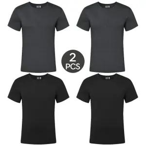 [BYC]BYC 남성 겨울티셔츠 발열티셔츠 반팔내복 내의 상의 보디히트 기능성 2벌