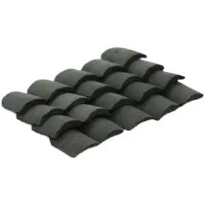 DIY 미니어처 집 짓기 벽돌 블록 지붕 빌딩 기와 모델 1.6x1.7cm 블루 타일