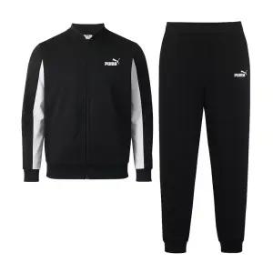 푸마 PUMA 베이스볼 트랙수트 남성 트레이닝 세트 운동복 짐웨어 런닝복 블랙 684851-01