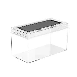 대형 투명 아크릴케이지 마스터 조경 사육장 관찰 도마뱀 콘크리트