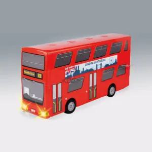 클래식 12인치 다이캐스트 런던 버스 모형