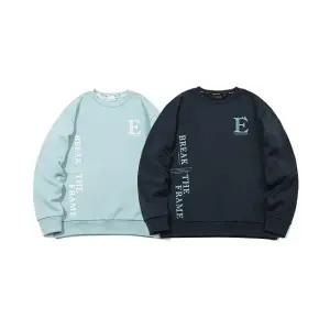 [인터크루]인터크루 남성 루즈핏전사레터링맨투맨  ITV4TM06A (2컬러)