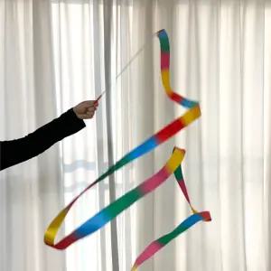 리듬체조 리본 4m 무지개