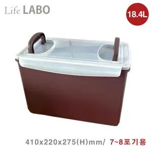 Life LABO 더 튼튼한 김치통 18.4L 투핸들 (7~8포기용)