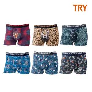 트라이 남성 호랑이 나염 드로즈 택1984983