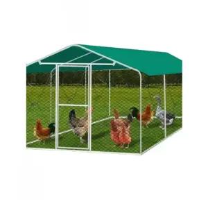 대형 닭장 길이 사육장 케이지 야외 양계장 닭집