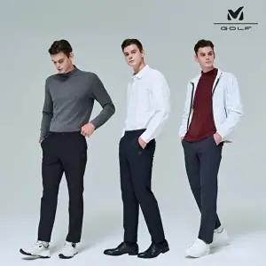 [밀레골프B]비밀특가 [밀레골프] 기모 브러쉬드 팬츠 남성 3컬러 택1