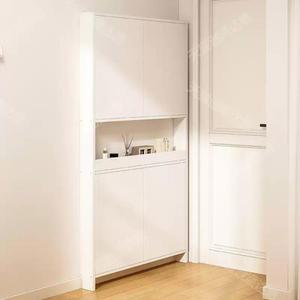 얇은 문뒤 수납장 인테리어 틈새 슬림 서랍장 공간 좁은 화이트 폭 정리대