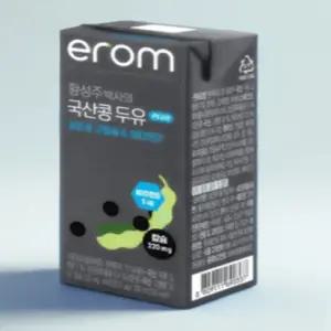 국산콩두유 PLUS 황성주 영양더하기 검은콩 고칼슘 비타민D 190ml x 64팩