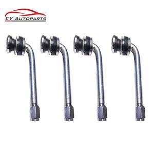 YAOPEI 고품질 2.5 크롬 타이어 밸브 스템, 90 도 각도 크기 XL, 범용 다양한 모델, 4 개