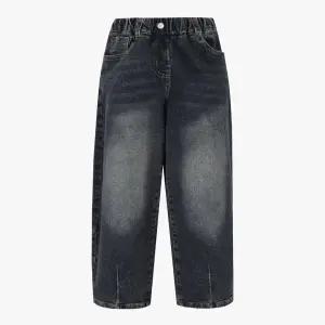 [롯데백화점]인디고뱅크키즈 기모 커브드 빅브러쉬 데님 IKTJ25NW5