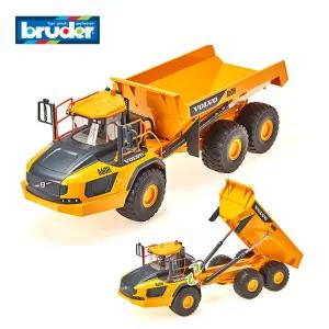 리얼 작동 볼보 덤프트럭 정교한 장난감 어린이집교구 유아