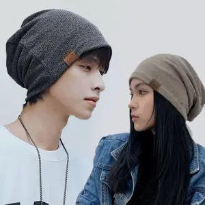 오버핏 남성 비니 루즈핏 여성 비니 남녀공용 사계절 캐주얼 데일리