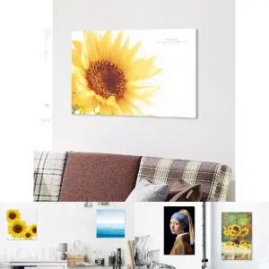 돈을 부르는 캔버스액자 - 해바라기 향기/그림/사진/액자/벽장식/인테리어/장식/용/데코/현관