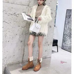 여성 방한부츠 털부츠 앵글 F1 워커wxy672