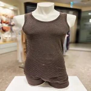 엘르이너웨어 브라운 메가히트 남성 런닝 트렁크세트 EEMRN822 EEMTK822BR