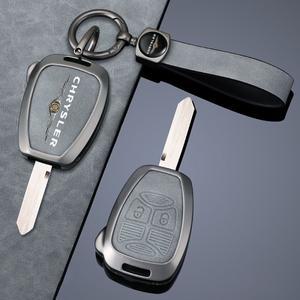 크라이슬러 호환 200 아스펜 보이저 퍼시피카 300c PT 크루저 자동차 키체인 액세서리용 리모컨 키 커버 케
