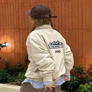 지프 jeep 360g M-Logo 반집업 맨투맨 (JR5TSU838MB)