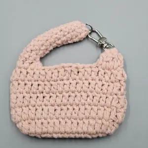 스타벅스 윈터 버디위크 핸드메이드 니트 파우치 핑크