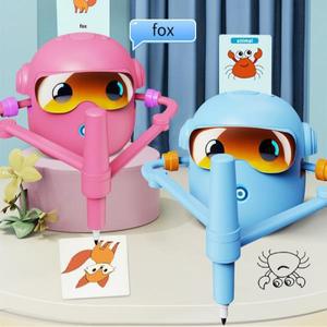 어린이 인터랙티브 교육용 드로잉 로봇 자동 그림 그리는 법 배우기 미술 훈련 기계 지능형 장난감