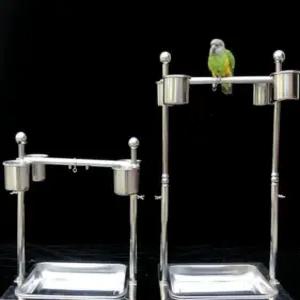스테인레스 앵무새 놀이터 횟대 횃대 바퀴 이동