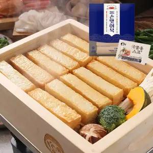 TV홈쇼핑 박미란 명장 손맛 어묵 9봉 54개 + 국물용 스프 9팩/수제 밀가루 없는 오뎅 탕 캠핑 낚시 등산 나들이 간식