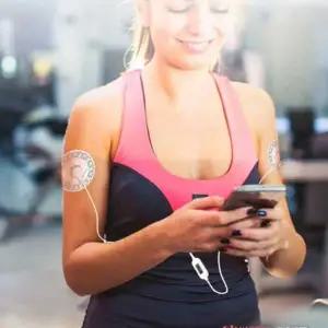 [골드스마일]발마사지 종아리안마기 휴대용 저주파 안마기 압력형 마사지기