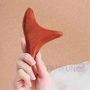 [골드스마일]목 지압 마사지기 부모님 선물 나무 할머니 셀프 마사지 기계