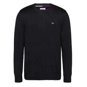 타미진스 에센셜 레귤러핏 크루넥 니트 DM0DM11856 BLACK