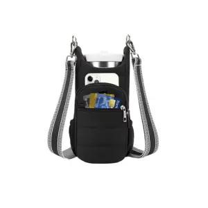 패딩 물병 텀블러 크로스백 주머니 물병가방 드링크백 보온보냉 파우치