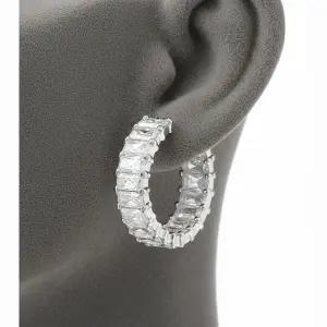 SWAROVSKI 25FW Matrix 후프 이어링 (5733397) (매트릭스) 229733