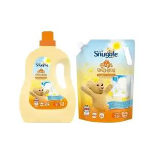 스너글 섬유유연제 실내건조 허거블 선샤인 2L, 1개 + 리필 2.6L, 1개