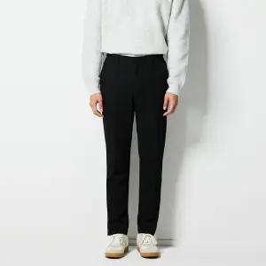 [에스티코] 어반 에센셜 약기모 슬랙스_블랙 (테이퍼드핏)