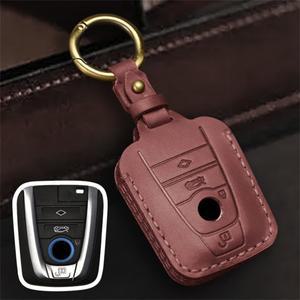 BMW 호환 I3 I8 시리즈용 자동차 키 커버 케이스 거치대 쉘 스타일링 보호 키체인 액세서리