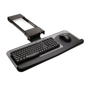 키보드 책상 키보드거치대 레일형 트레이 슬라이드