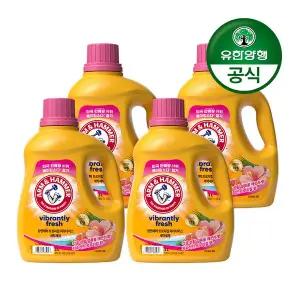 [유한양행][암앤해머]세탁세제 트로피컬파라다이스(용기) 3Lx4개